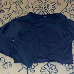 Navy Blue Women's Top